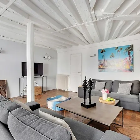 Daire Comfortable Apartment- 3b - 6p - Mail Palais Garnier Paris